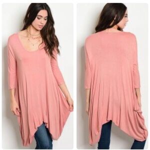 Brand New Women's Pink Flowing Top